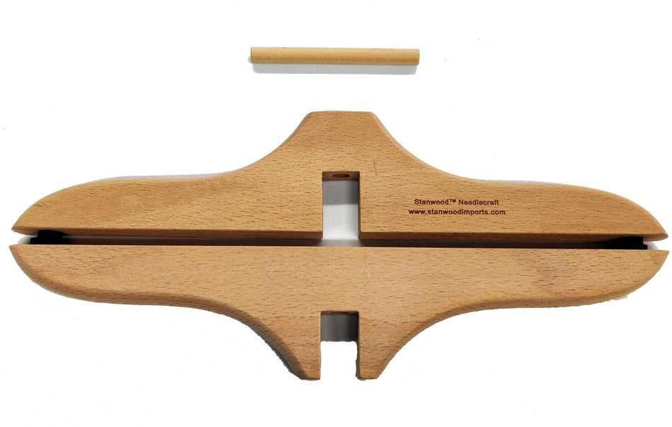 Spare Wooden Stand Set for Amish Style Yarn Swift