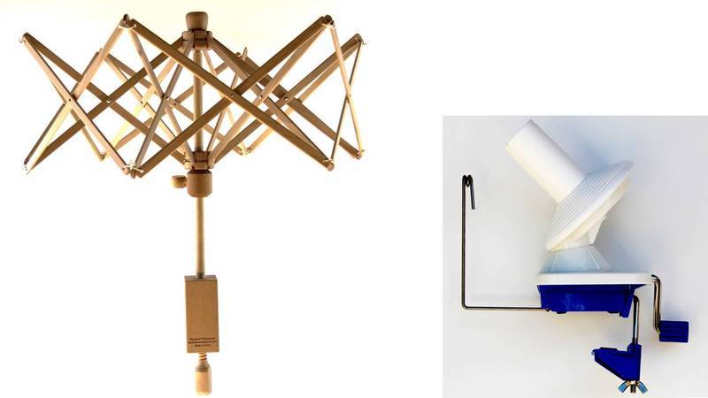 Medium Umbrella Yarn Swift/ Ball Winder YBW-A Combination #1