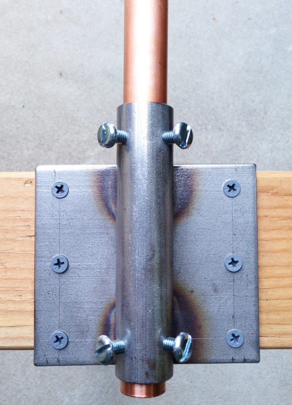 Stainless Steel Mounting Bracket for Wind Sculptures