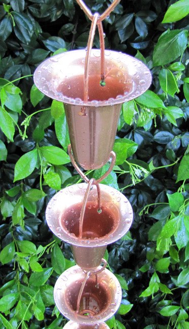 Rain Chain Funnel (2-ft Extension)