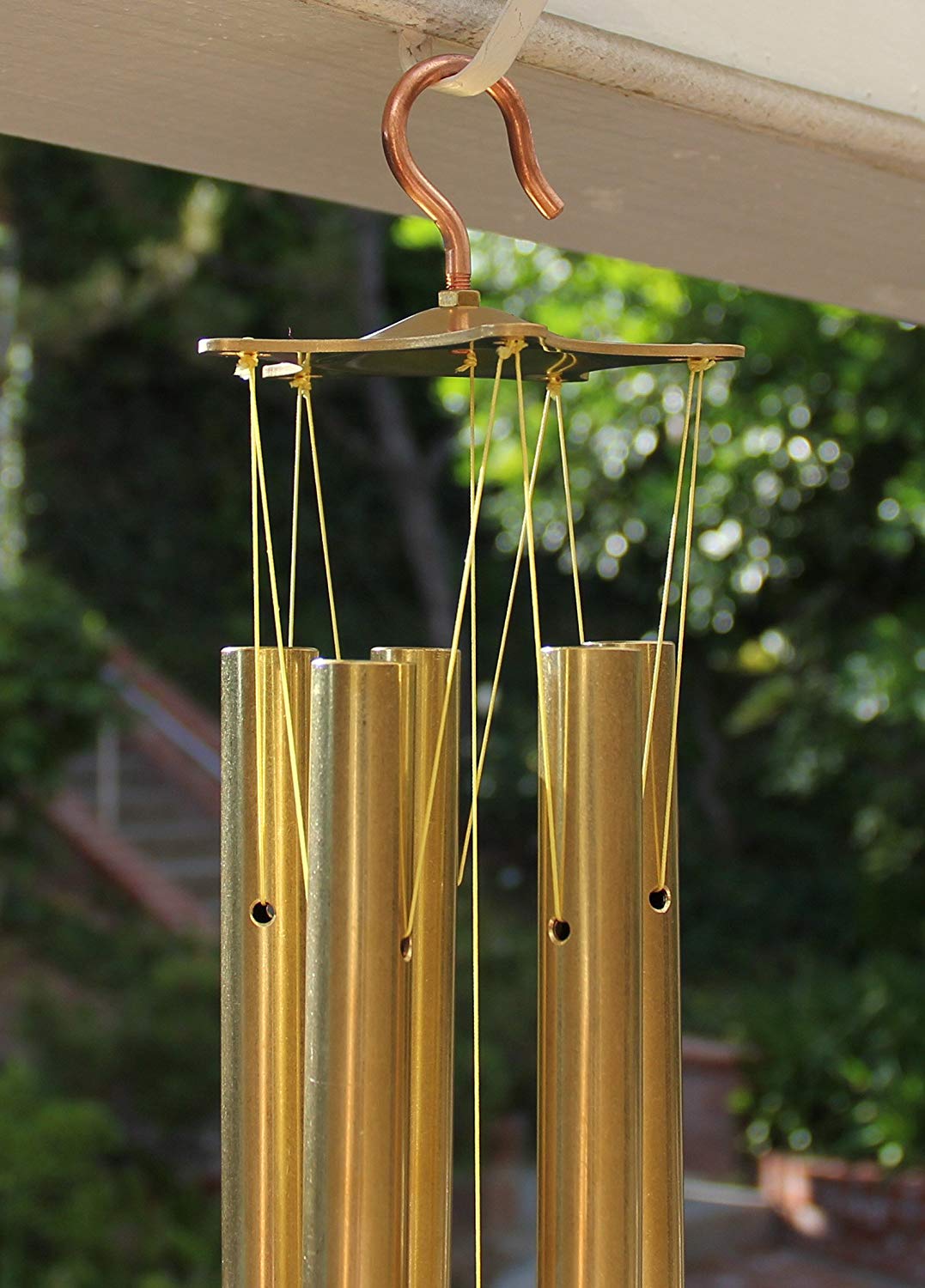 Stanwood Wind Sculpture - Brass and Copper Wind Chime