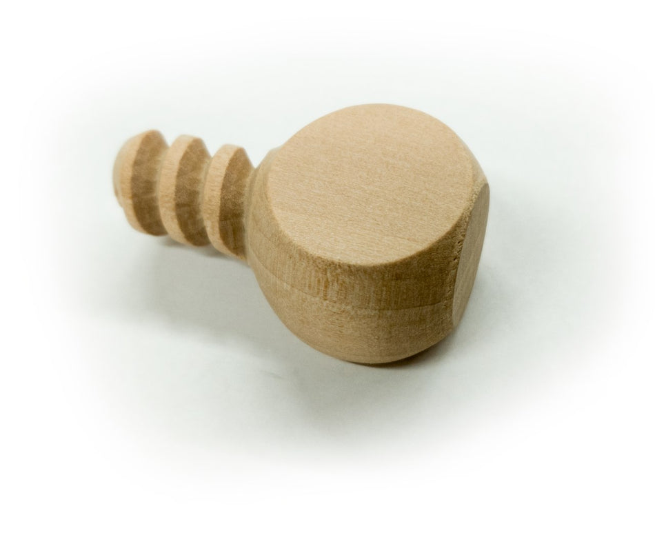 Spare Parts - Small Wooden Screw for Umbrella Yarn Swifts