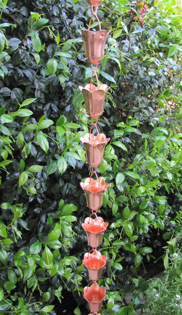 Stanwood Rain Chain: Tulip Flower Blossom 8-ft – stanwoodbrands